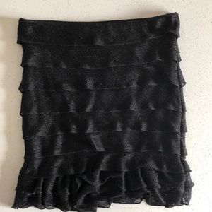 Max Studio Black Mini Skirt